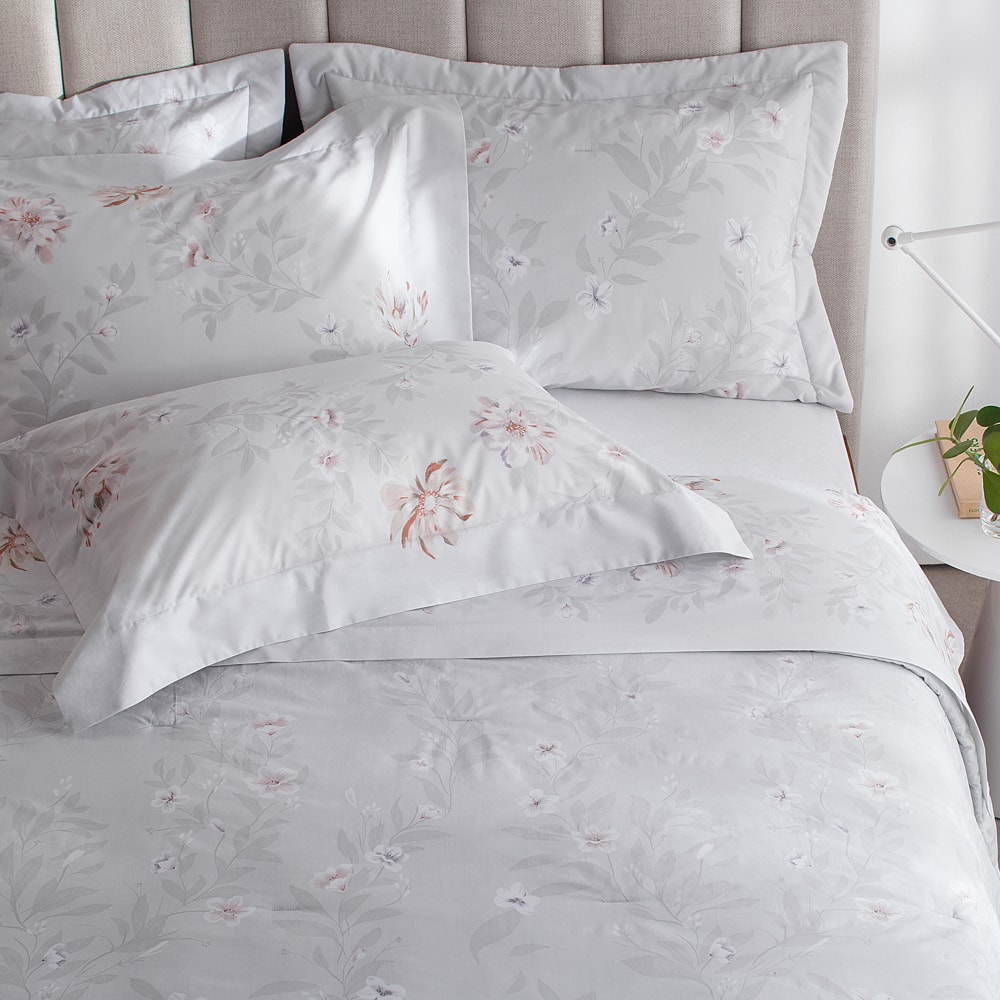 Jogo de Cama King Size Buddemeyer Gran Percal Enchanté 100% Algodão 200 Fios (4 Peças)