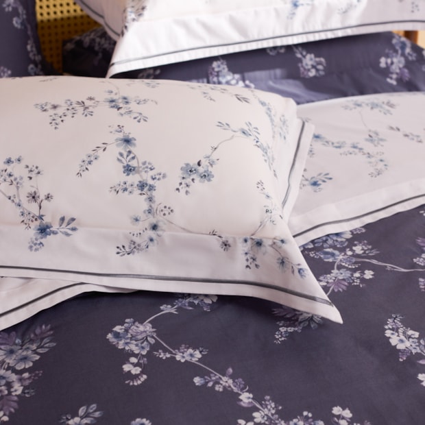 Jogo de Cama King Size Buddemeyer Gran Percal Louise 100% Algodão 200 Fios (4 Peças)