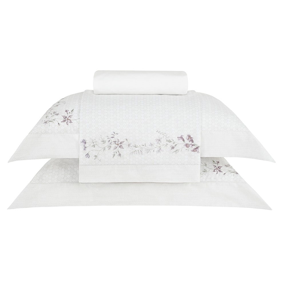 Jogo de Cama King Size Buddemeyer Gran Percal Manila 100% Algodão 200 Fios (4 Peças)