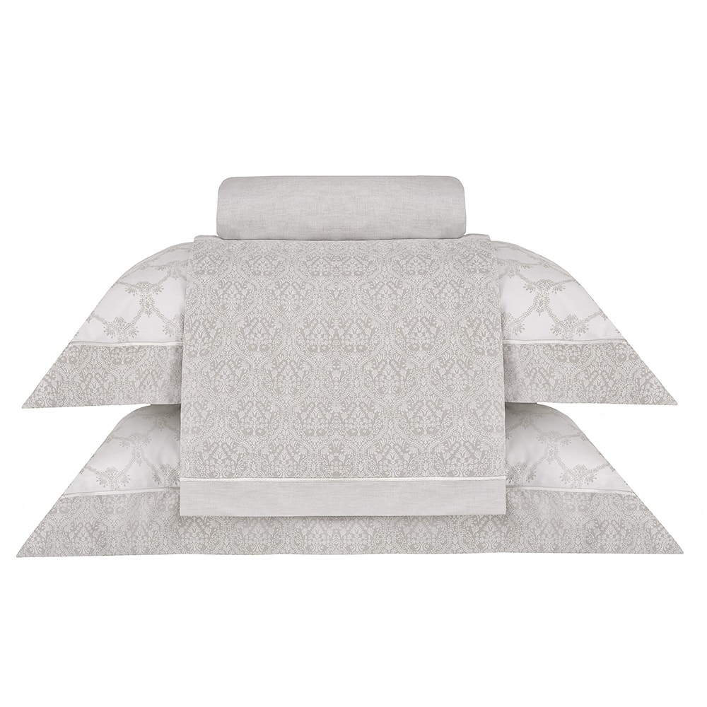 Jogo de Cama King Size Buddemeyer Gran Percal Valence 100% Algodão Fio Penteado 200 Fios (4 Peças)