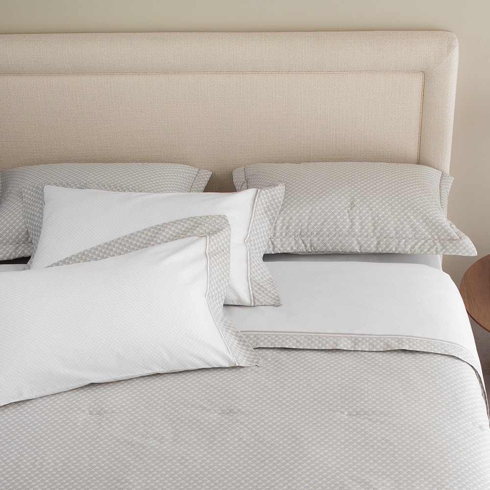 Jogo de Cama King Size Buddemeyer Percalle Palazzio 100% Algodão 180 Fios (4 Peças)