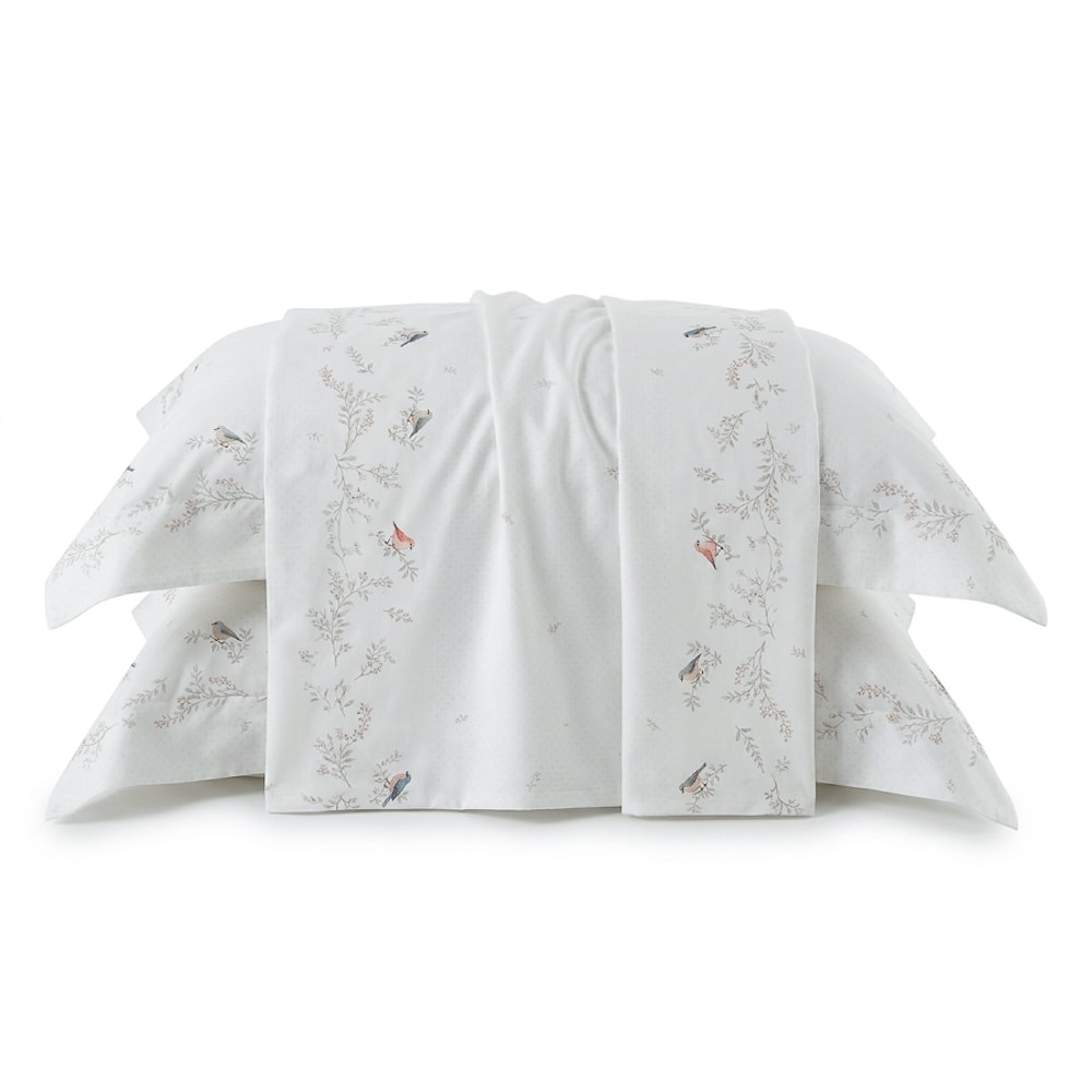 Jogo de Cama King Size Kacyumara Casa K Bali Volare 100% Bambu 400 Fios (4 Peças)