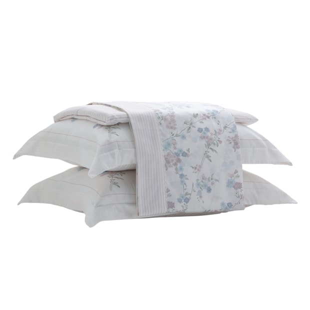 Jogo de Cama King Size Kacyumara Casa K Satinée Maiten 100% Algodão Egípcio Cetim 300 Fios (4 Peças)