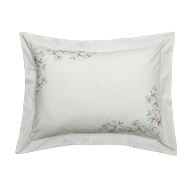 Jogo de Cama King Size Kacyumara Casa K Vida Bela Carmeli 100% Algodão Egípcio Percal 200 Fios (4 Peças)