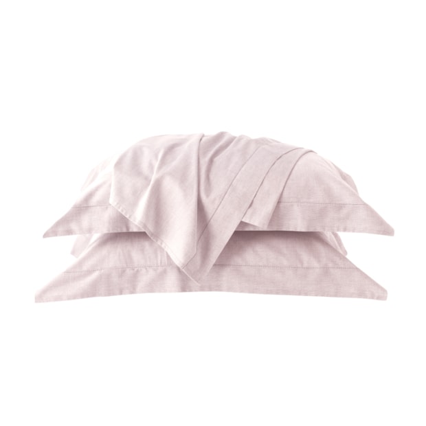 Jogo de Cama King Size Kacyumara Chambret 100% Algodão Percal 200 Fios (4 Peças)