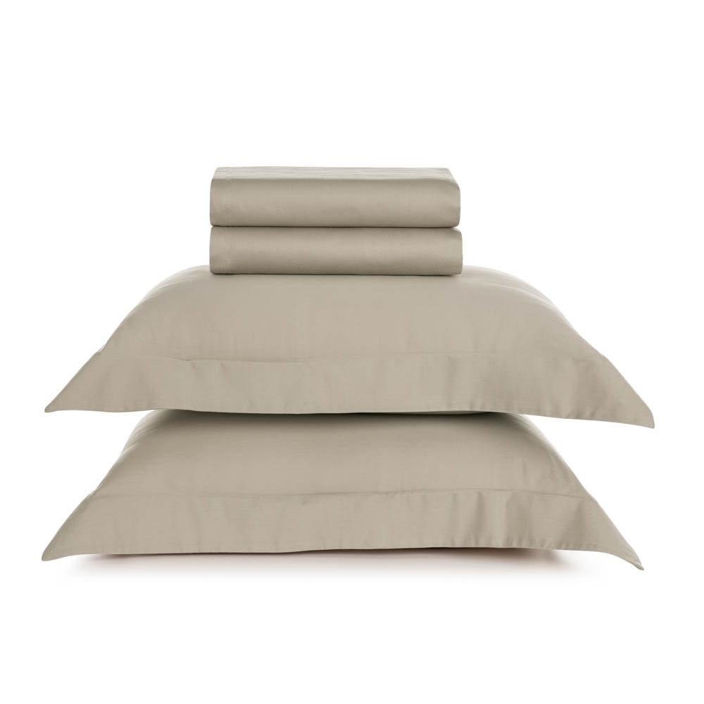 Jogo de Cama King Size Karsten Bossa 100% Algodão Egípcio Fio Penteado Cetim 300 Fios (4 Peças)