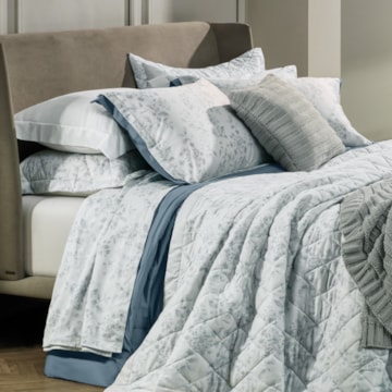 Jogo de Cama King Size Karsten Ellie 100% Algodão Egípcio Fio Penteado Cetim 300 Fios (4 Peças)