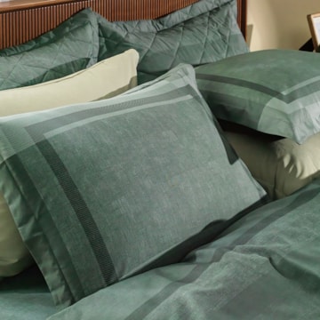 Jogo de Cama King Size Karsten Ícaro 100% Algodão Fio Penteado Percal 200 Fios (4 Peças)