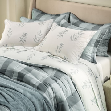 Jogo de Cama King Size Karsten Lacerda 100% Algodão Fio Penteado Percal 200 Fios (4 Peças)