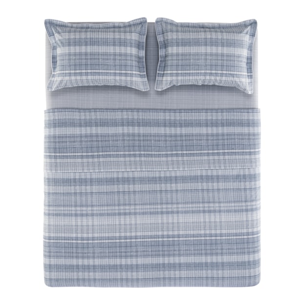 Jogo de Cama King Size Karsten Samuel 100% Algodão Fio Penteado Percal 200 Fios (4 Peças)
