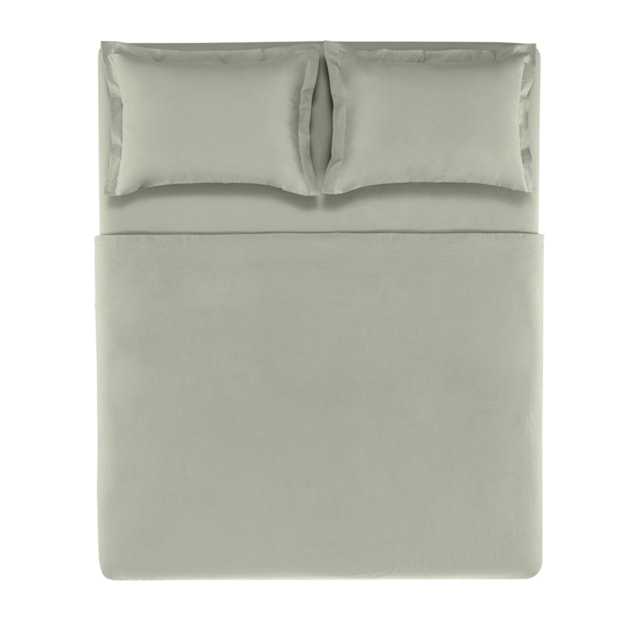 Jogo de Cama King Size Karsten Tom 100% Algodão Fio Penteado Percal 200 Fios (4 Peças)