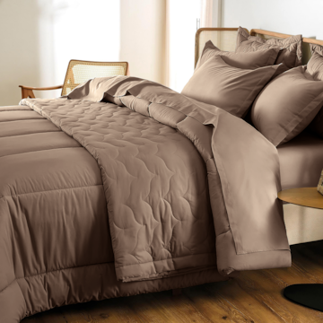 Jogo de Cama King Size Karsten Tom 100% Algodão Fio Penteado Percal 200 Fios (4 Peças)