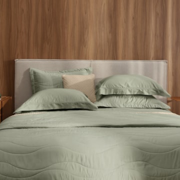 Jogo De Cama King Size Trussardi Galieno 100% Algodão Egípcio Cetim 300 Fios (4 Peças)