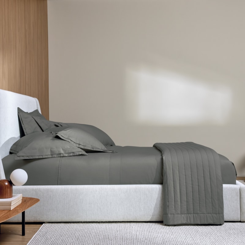 Jogo de Cama King Size Trussardi Novoli 100% Algodão Percal 200 Fios (