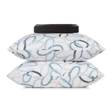 Jogo de Cama Queen Altenburg Elos Toque Acetinado (3 Peças)