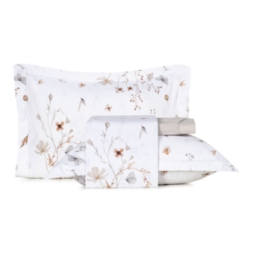 Jogo de Cama Queen Altenburg Golden Toque Acetinado (4 Peças)