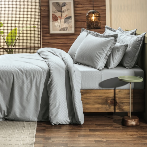 Jogo de Cama Queen Altenburg Hit Toque Acetinado (4 Peças)
