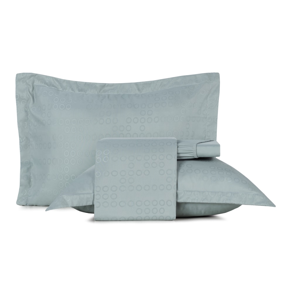 Jogo de Cama Queen Altenburg Loop Toque Acetinado (4 Peças)