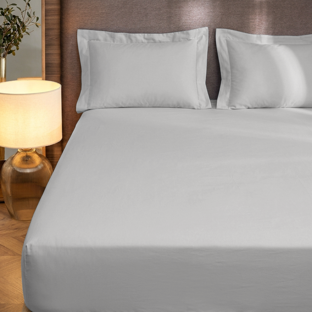 Jogo de Cama Queen Altenburg Lux Liso 100% Algodão Percal 200 Fios (3 Peças)