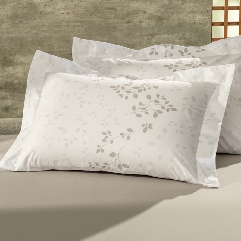 Jogo de Cama Queen Altenburg Lux Pétalas 100% Algodão Percal 200 Fios
