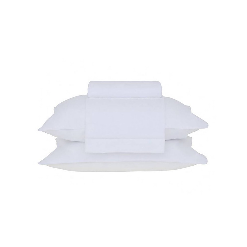 Jogo de Cama Queen Buddemeyer Basic Percalle 100% Algodão Penteado 180 Fios (4 Peças)