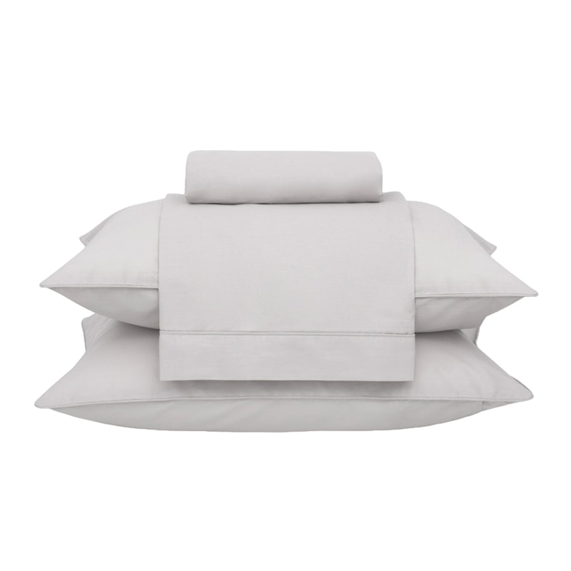Jogo de Cama Queen Buddemeyer Basic Percalle 100% Algodão Penteado 180
