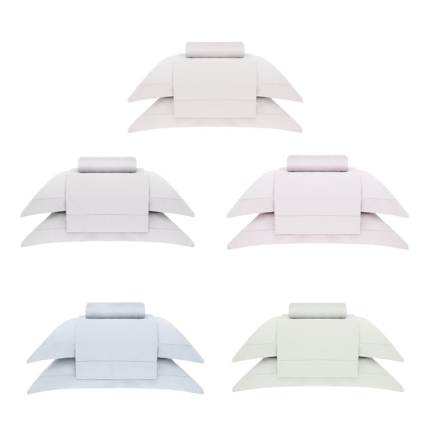 Jogo de Cama Queen Buddemeyer Bud Vision New Colors 100% Algodão Fio Penteado Cetim 300 Fios (4 Peça