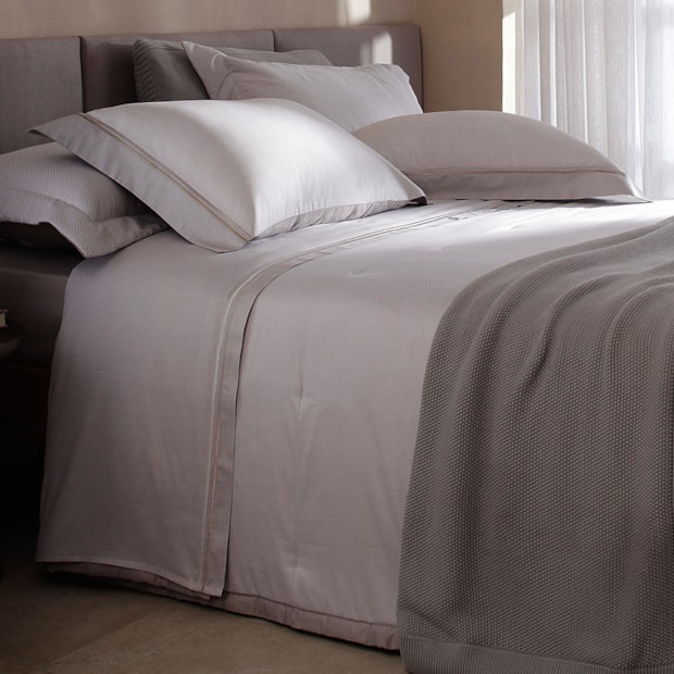 Jogo de Cama Queen Buddemeyer Bud Vision Otto 100% Algodão Fio Penteado Cetim 300 Fios (4 Peças)