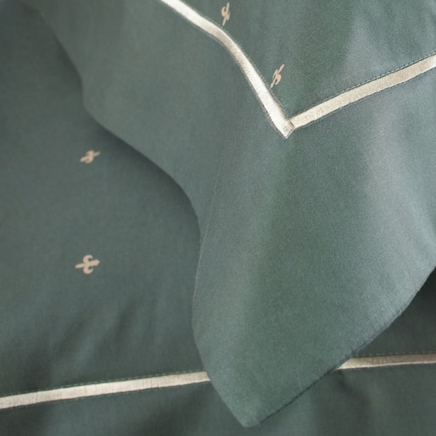 Jogo de Cama Queen Buddemeyer Gran Percal Bellagio 100% Algodão Fio Penteado 200 Fios (4 Peças)