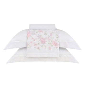 Jogo de Cama Queen Buddemeyer Gran Percal Dolce 100% Algodão 200 Fios (4 Peças)