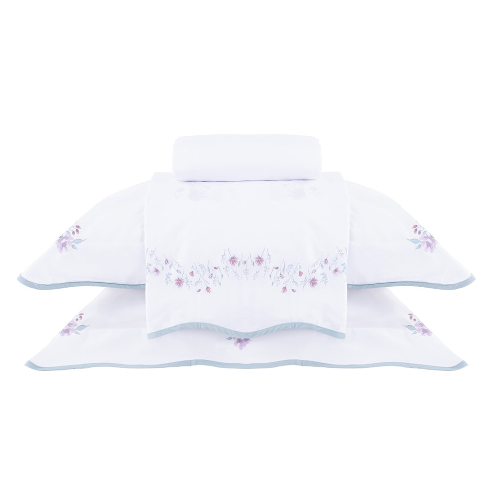 Jogo de Cama Queen Buddemeyer Gran Percal Donna 100% Algodão 200 Fios (4 Peças)