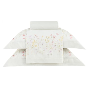 Jogo de Cama Queen Buddemeyer Gran Percal Secret Garden 100% Algodão 200 Fios (4 Peças)