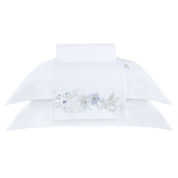 Jogo de Cama Queen Buddemeyer Luxus Catalina 100% Algodão Fio Penteado Cetim 400 Fios (4 Peças)