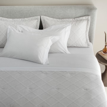 Jogo de Cama Queen Buddemeyer Percalle Daves 100% Algodão Fio Penteado 180 Fios (4 Peças)