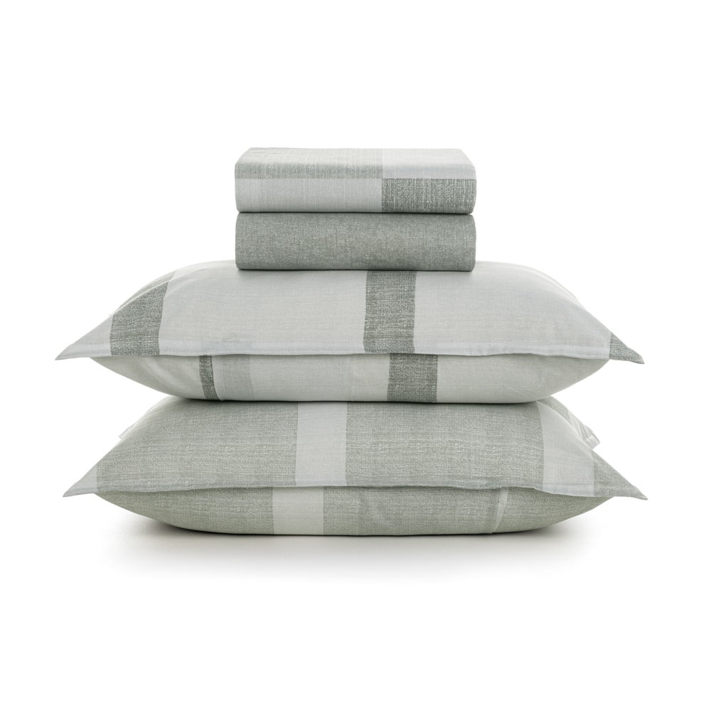 Jogo de Cama Queen Karsten Adam 100% Algodão 160 Fios (4 Peças)