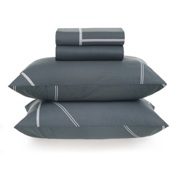 Jogo de Cama Queen Karsten Arthur 100% Algodão 160 Fios (4 Peças)