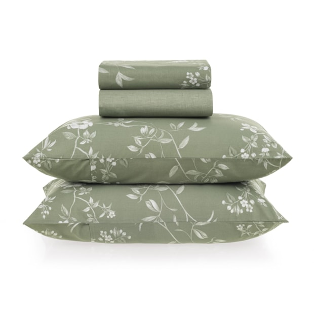 Jogo de Cama Queen Karsten Marcella 100% Algodão 160 Fios (4 Peças)