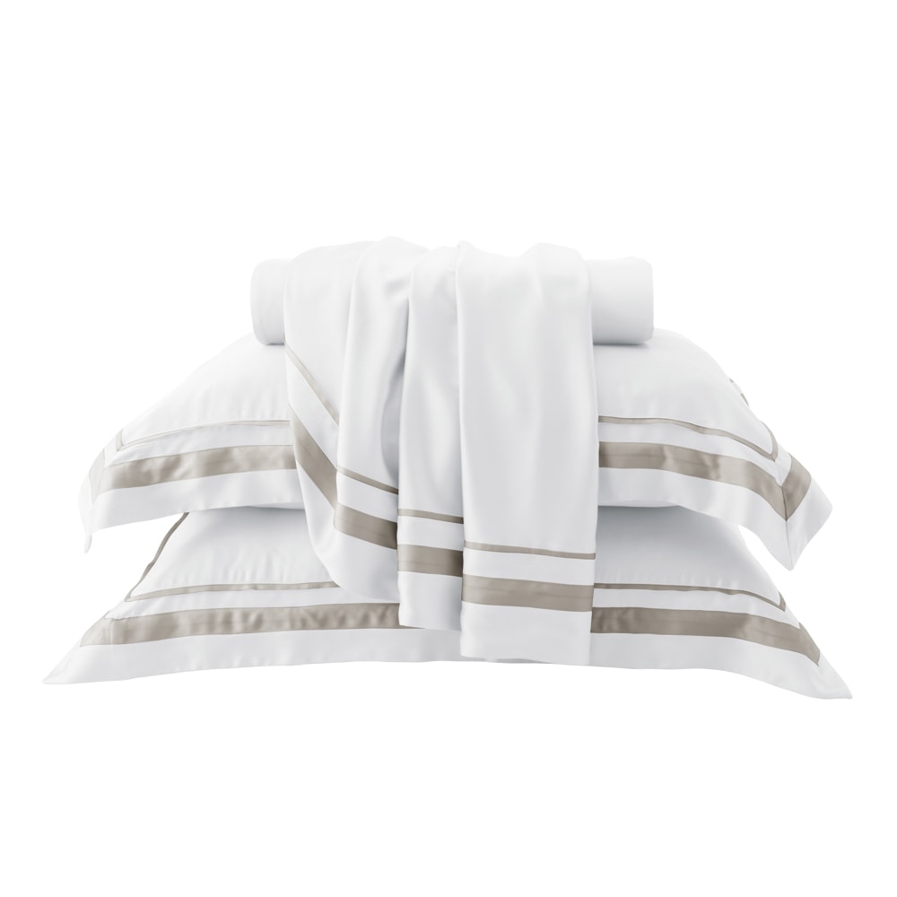 Jogo de Cama Queen Ravello 100% Bambu 300 Fios (4 Peças)