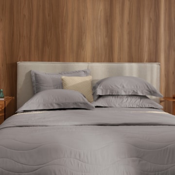 Jogo De Cama Queen Trussardi Galieno 100% Algodão Egípcio Cetim 300 Fios (4 Peças)