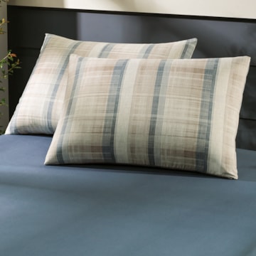 Jogo de Cama Solteiro Altenburg Linen Toque Acetinado (2 Peças)