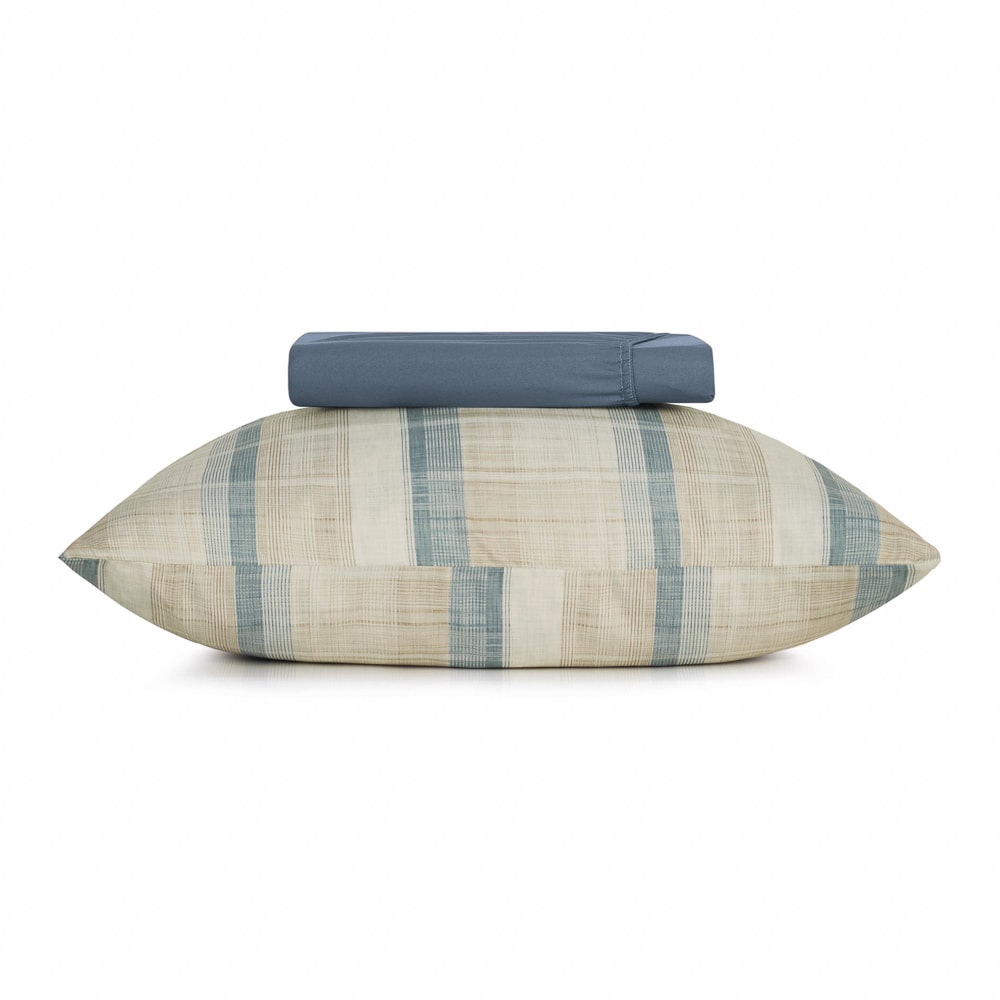 Jogo de Cama Solteiro Altenburg Linen Toque Acetinado (2 Peças)