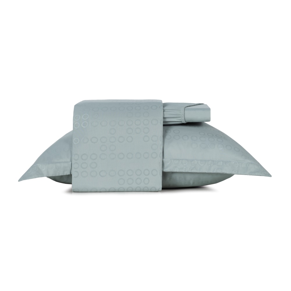 Jogo de Cama Solteiro Altenburg Loop Toque Acetinado (3 Peças)