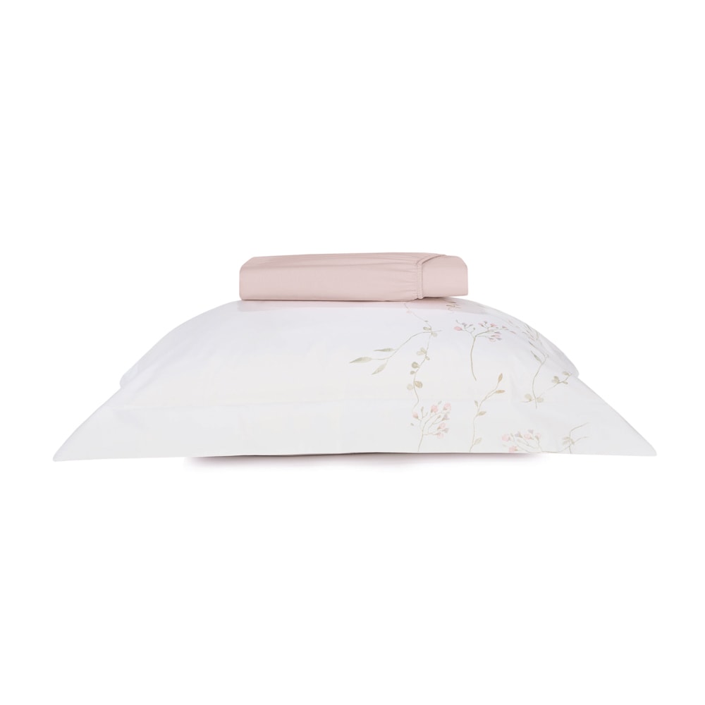 Jogo de Cama Solteiro Altenburg Lux Botanique 100% Algodão Percal 200 Fios (2 Peças)
