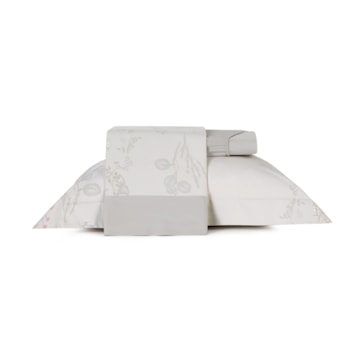 Jogo de Cama Solteiro Altenburg Lux Chloe 100% Algodão Percal 200 Fios (3 Peças)