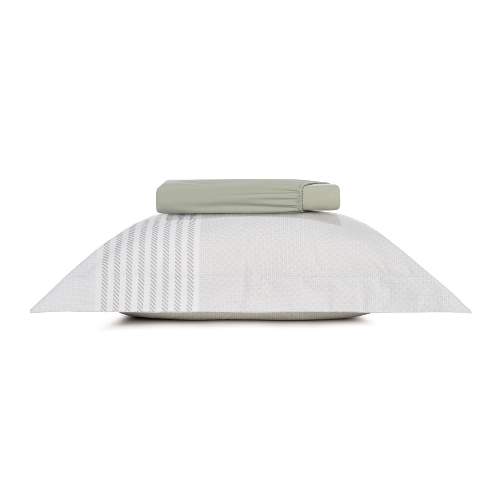 Jogo de Cama Solteiro Altenburg Lux Gallant 100% Algodão Percal 200 Fios (2 Peças)