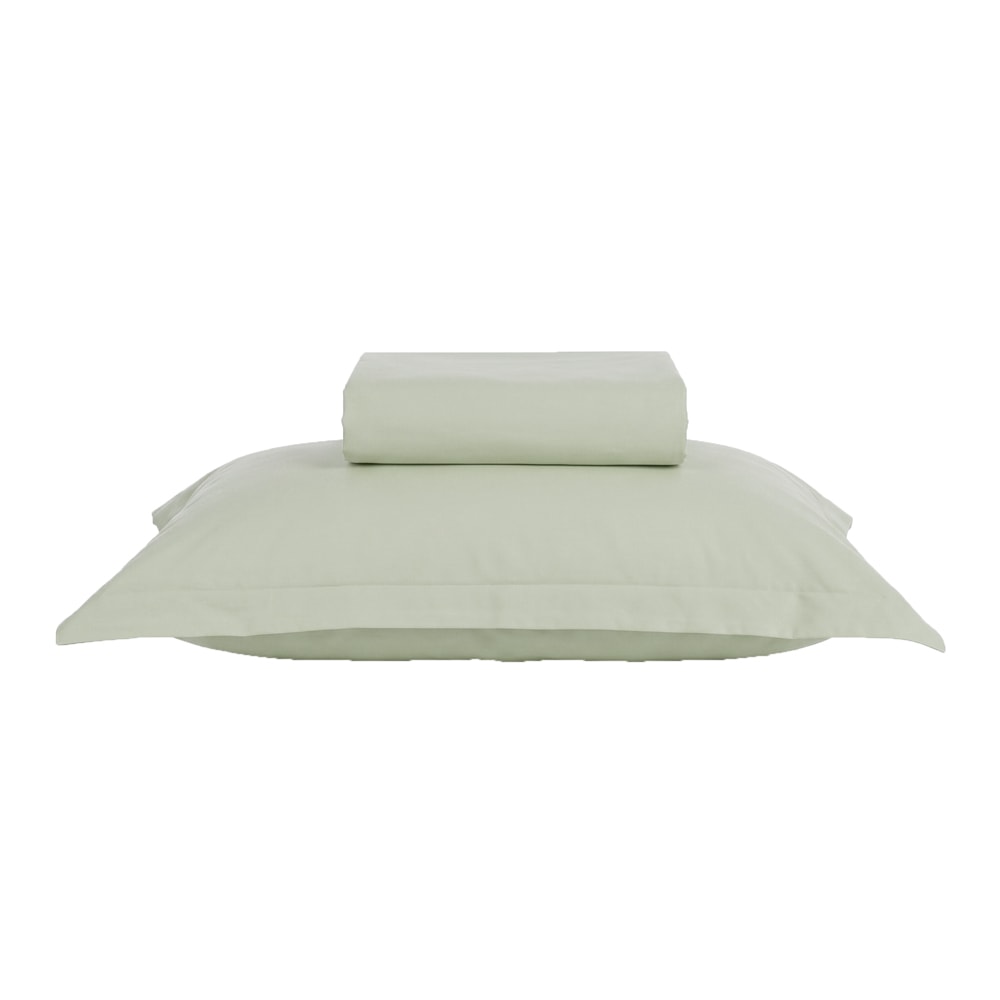 Jogo de Cama Solteiro Altenburg Lux Liso 100% Algodão Percal 200 Fios (2 Peças)