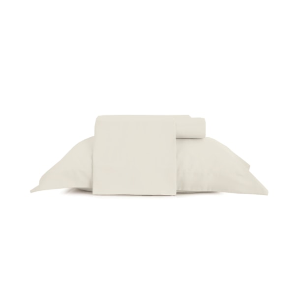 Jogo de Cama Solteiro Altenburg Lux Liso 100% Algodão Percal 200 Fios (3 Peças)