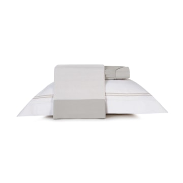 Jogo de Cama Solteiro Altenburg Lux Riviera 100% Algodão Percal 200 Fios (3 Peças)