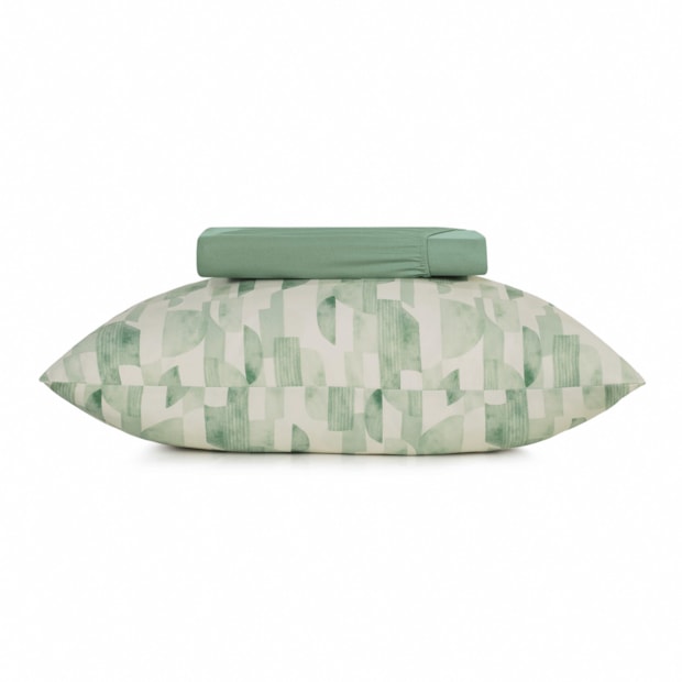 Jogo de Cama Solteiro Altenburg Orbita Toque Acetinado (2 Peças)