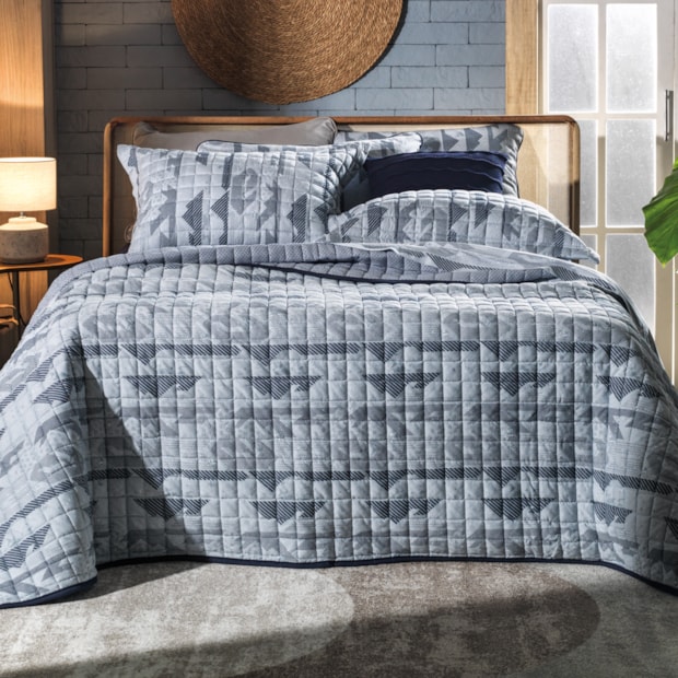 Jogo de Cama Solteiro Altenburg Valley Malha Fio Penteado 100% Algodão (3 Peças)